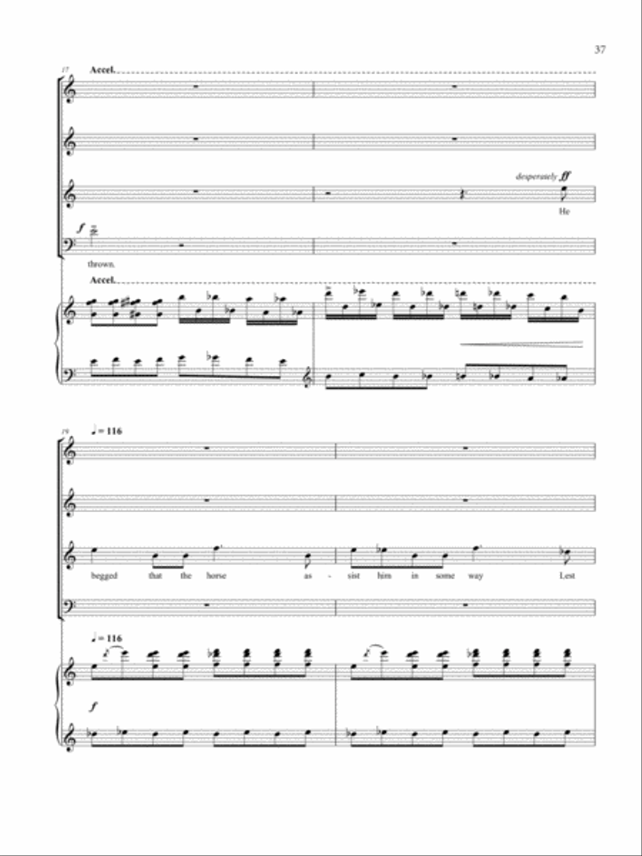 The Horse and the Ass from Fables for a Prince Tenor Voice scores gallery preview page 6