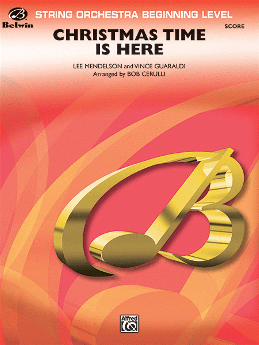 Christmas Time Is Here Christmas Time Is Here String Orchestra scores gallery preview page 1