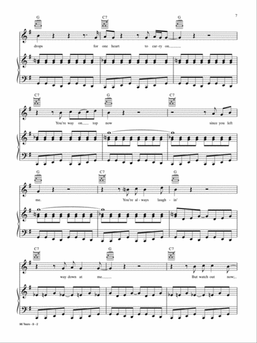 Greatest Hits -- The 1960s for Piano Piano, Vocal, Guitar scores gallery preview page 6