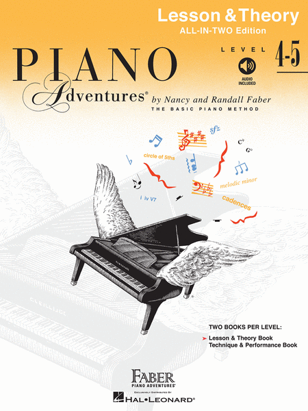 Piano Adventures Level 4 & 5 - Lesson Book