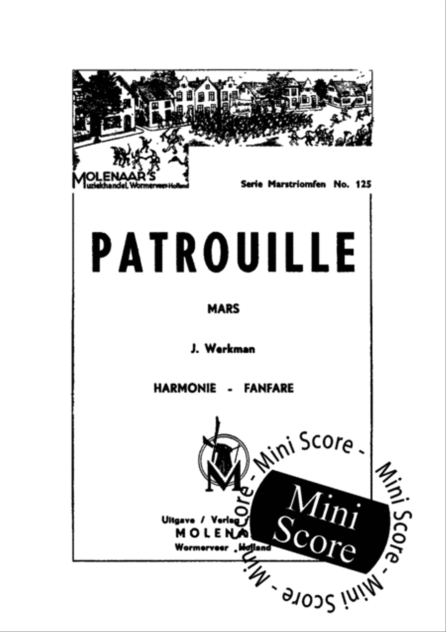 Patrouille Concert Band scores gallery preview page 3