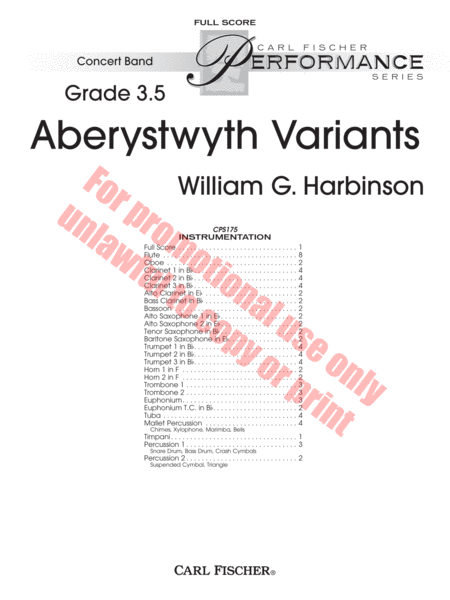 Aberystwyth Variants image number null