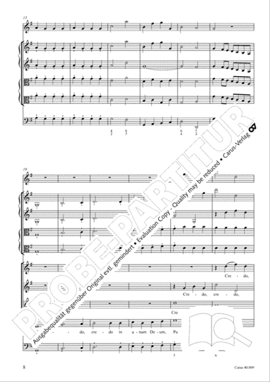 Credo in G Credo in G SA scores gallery preview page 9