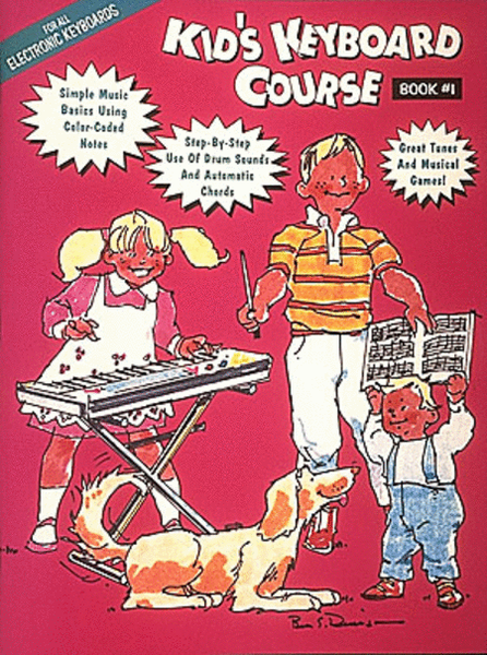 Kid's Keyboard Course – Book 1