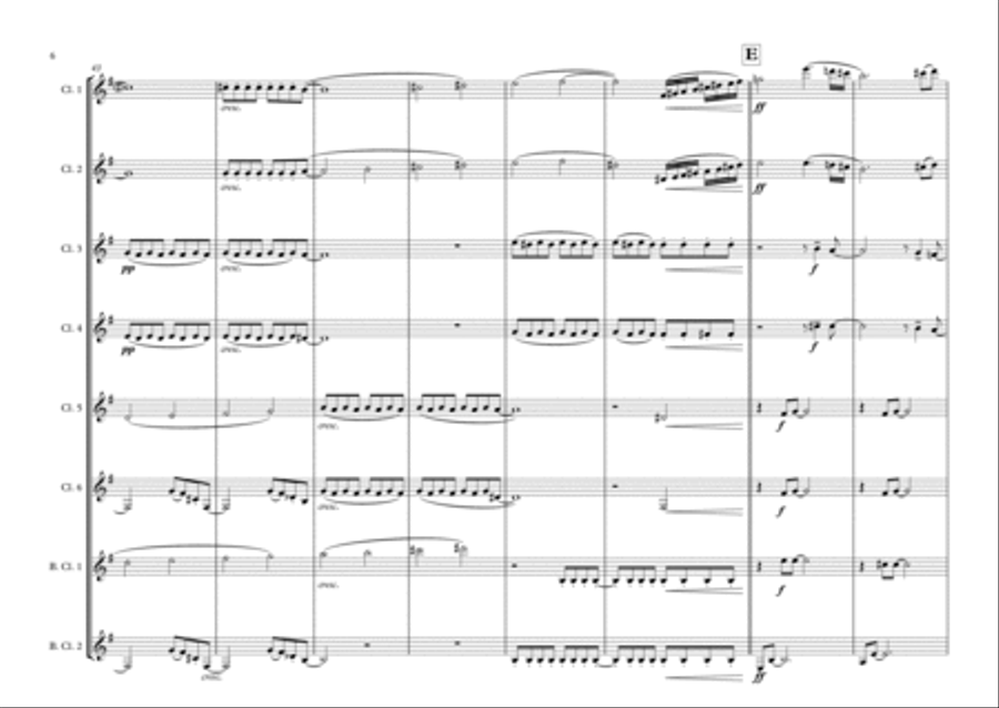 All Things Heart Shaped All Things Heart Shaped Clarinet Choir scores gallery preview page 6