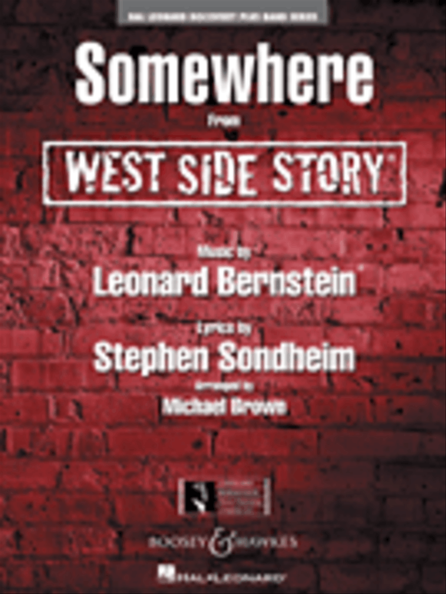 Somewhere (from West Side Story) Full Score Concert Band scores gallery preview page 1