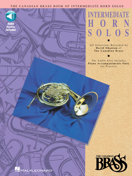 Canadian Brass Book of Intermediate Horn Solos by The Canadian Brass Piano - Sheet Music