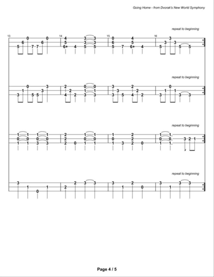 Going Home (ensemble) Small Ensemble scores gallery preview page 6