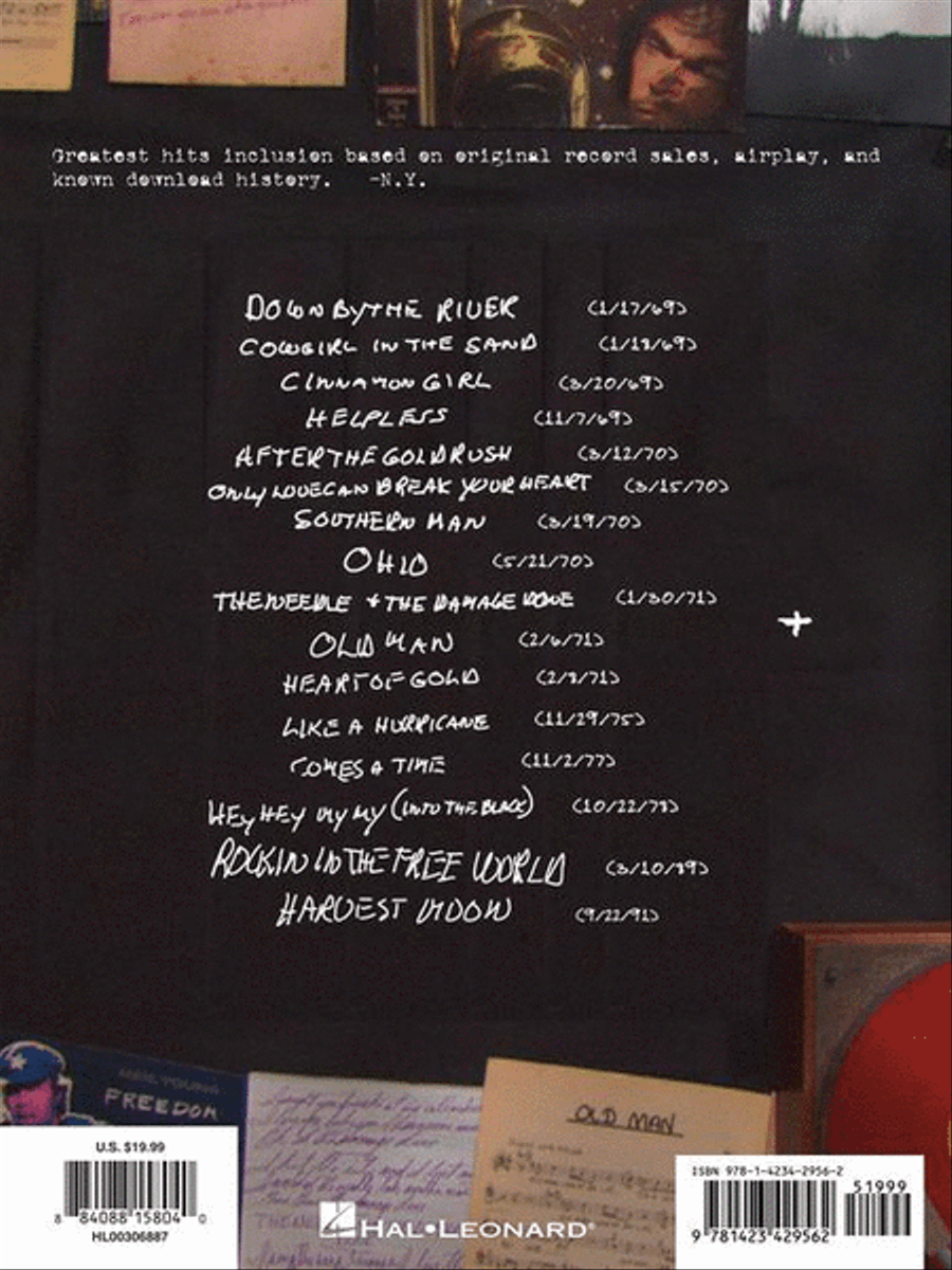 Neil Young – Greatest Hits Piano, Vocal, Guitar scores gallery preview page 11
