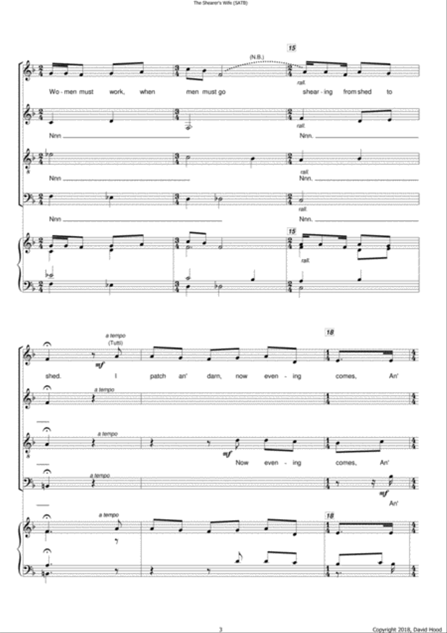 The Shearer's Wife 4-Part scores gallery preview page 3