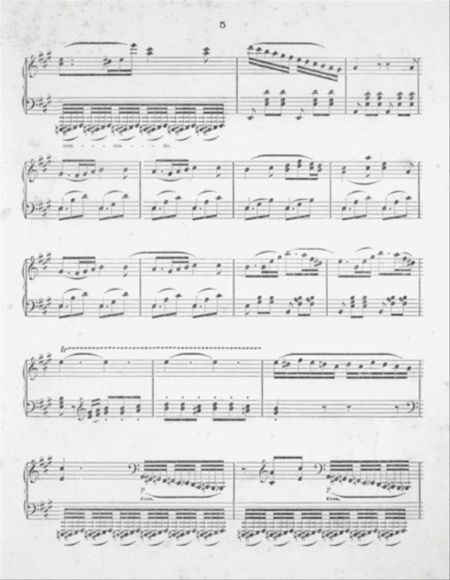The Storm. An Imitation of Nature Piano Solo scores gallery preview page 4
