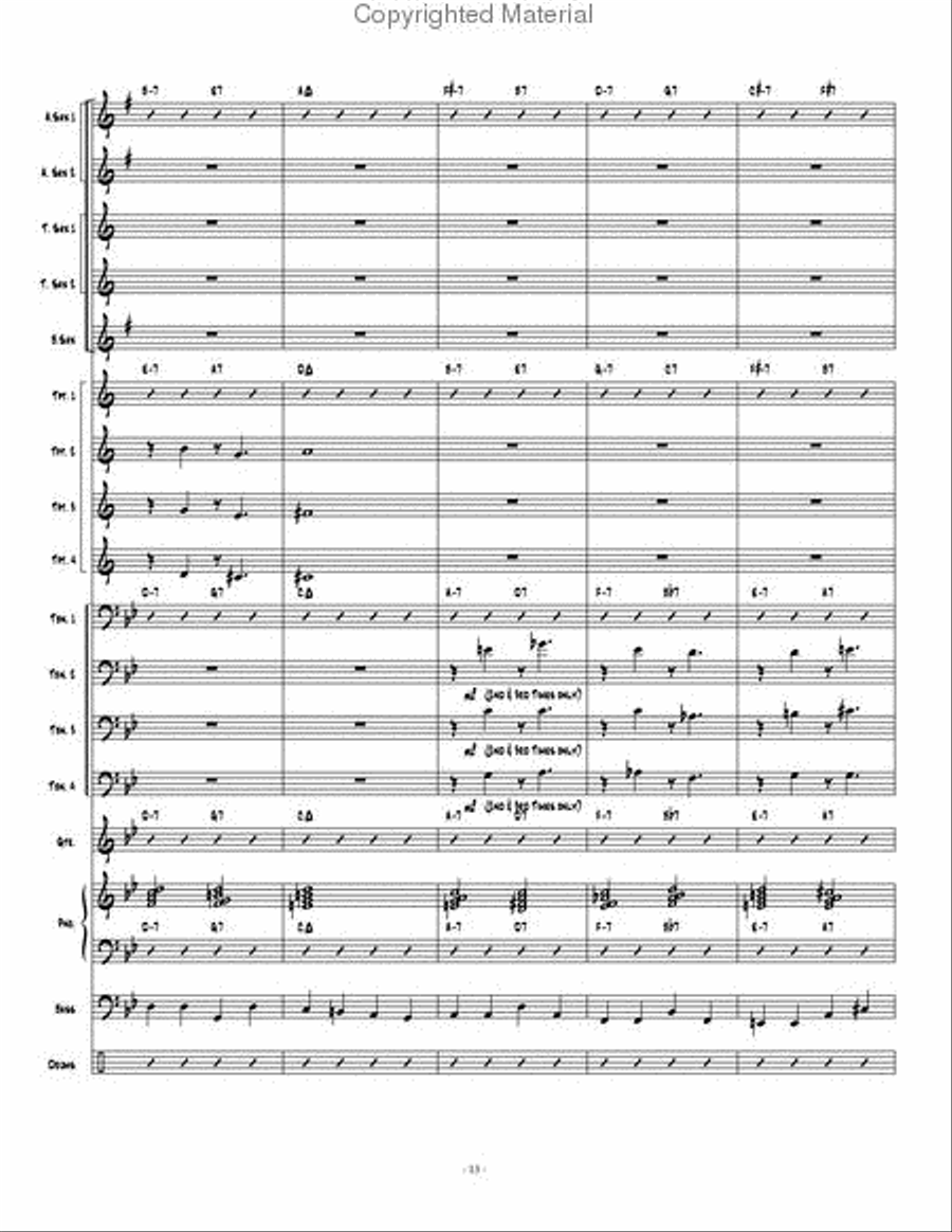 Rubaswing Jazz Ensemble scores gallery preview page 14