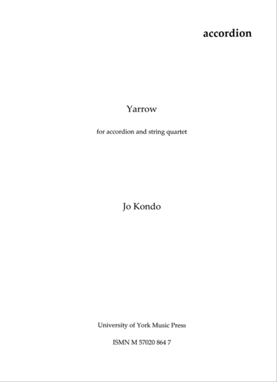 Yarrow String Quartet scores gallery preview page 1