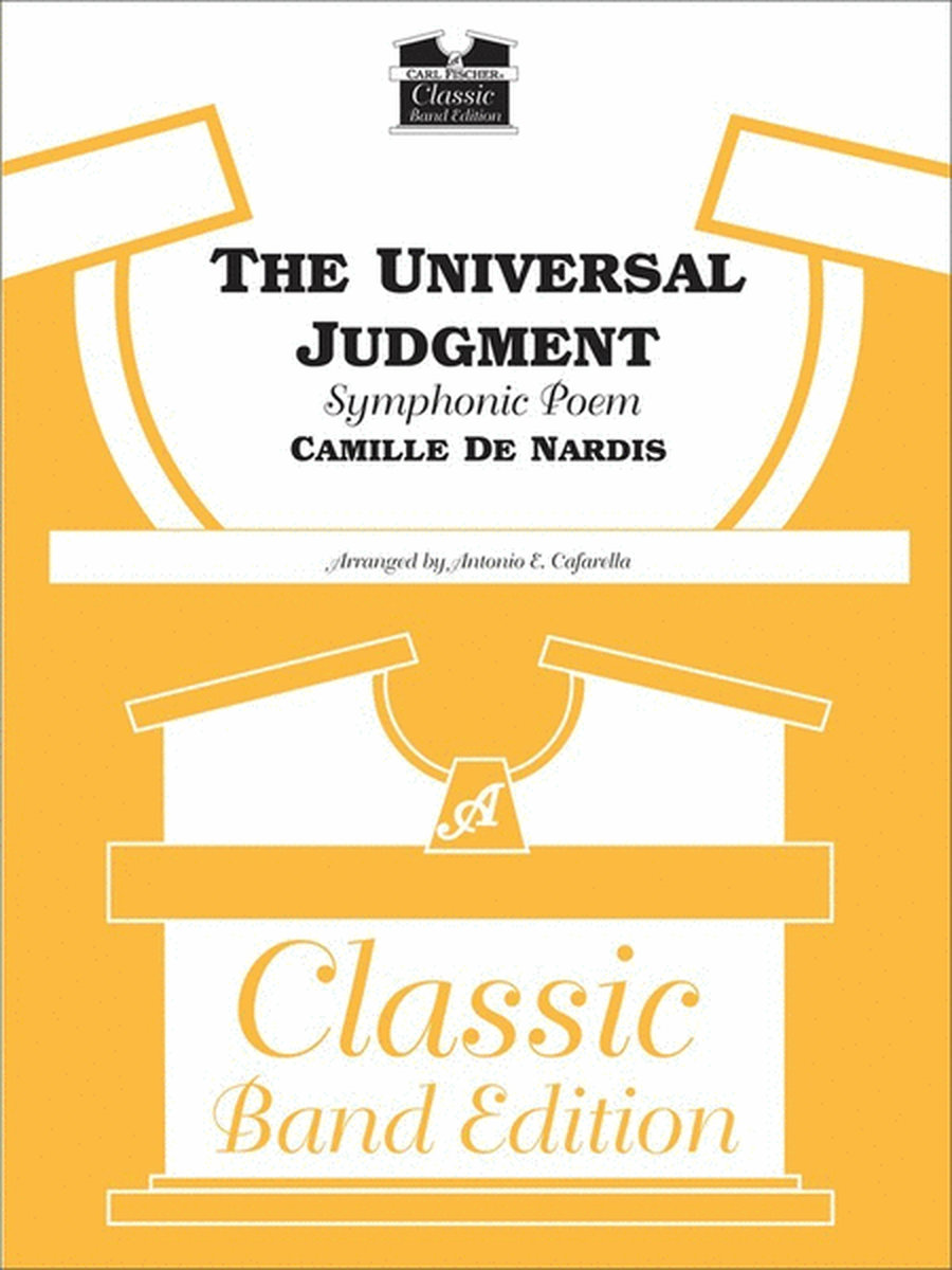The Universal Judgement Cb Sc/Pts