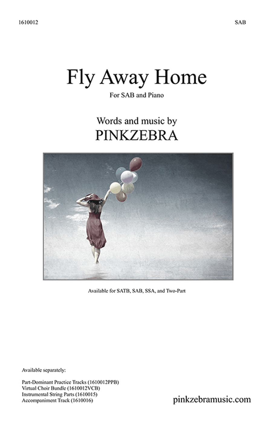 Fly Away Home (SAB) Fly Away Home (SAB) 3-Part scores gallery preview page 1
