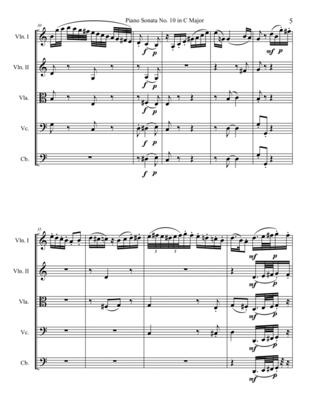 Piano Sonata No. 10, Movement 1