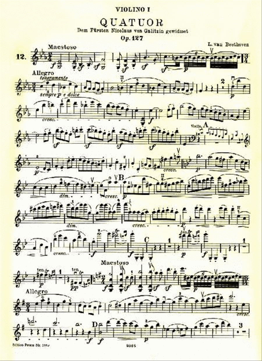 String Quartets, Volume 3 String Quartet scores gallery preview page 3