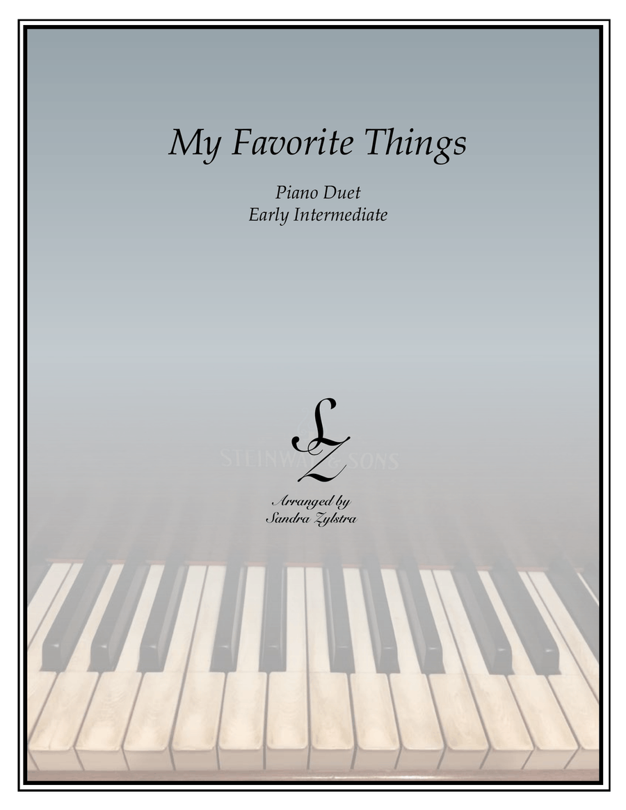 My Favorite Things 1 Piano, 4-Hands scores gallery preview page 1