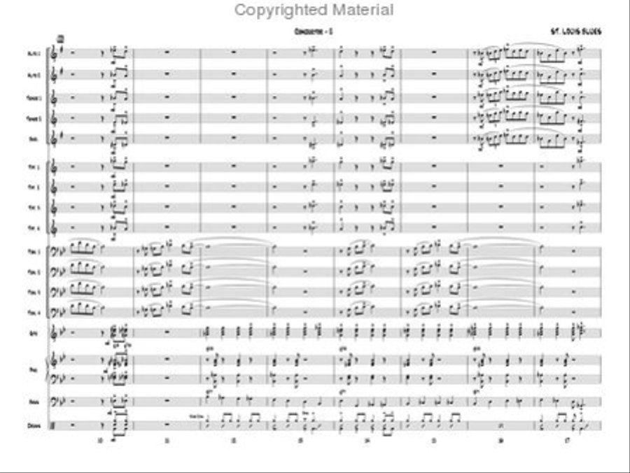 St. Louis Blues St. Louis Blues Jazz Ensemble scores gallery preview page 3