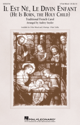 Book cover for Il Est Ne, Le Divin Enfant (He Is Born, The Holy Child)