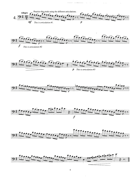 Etudes for Euphonium, Vol. 1