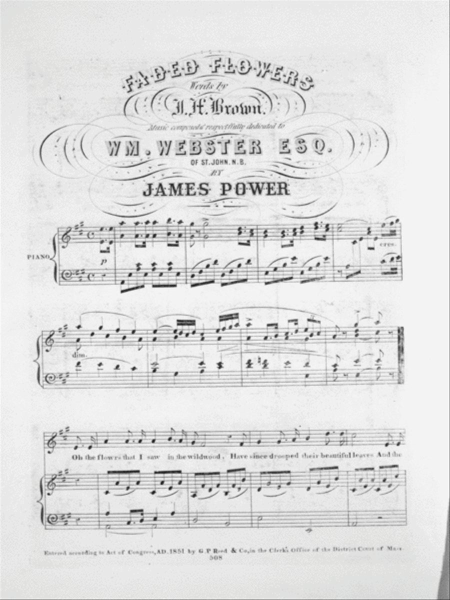 Faded Flowers Voice scores gallery preview page 2
