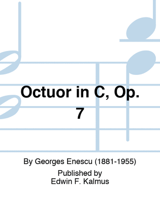Book cover for Octuor in C, Op. 7