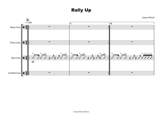 Rally Up (Drumline Cadence)