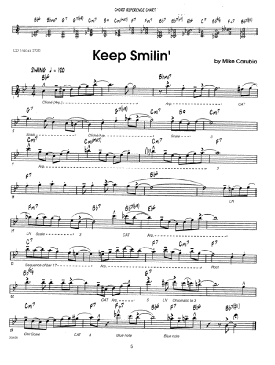 Effective Etudes For Jazz - Guitar - Book with MP3 Downloads Jazz Ensemble scores gallery preview page 6