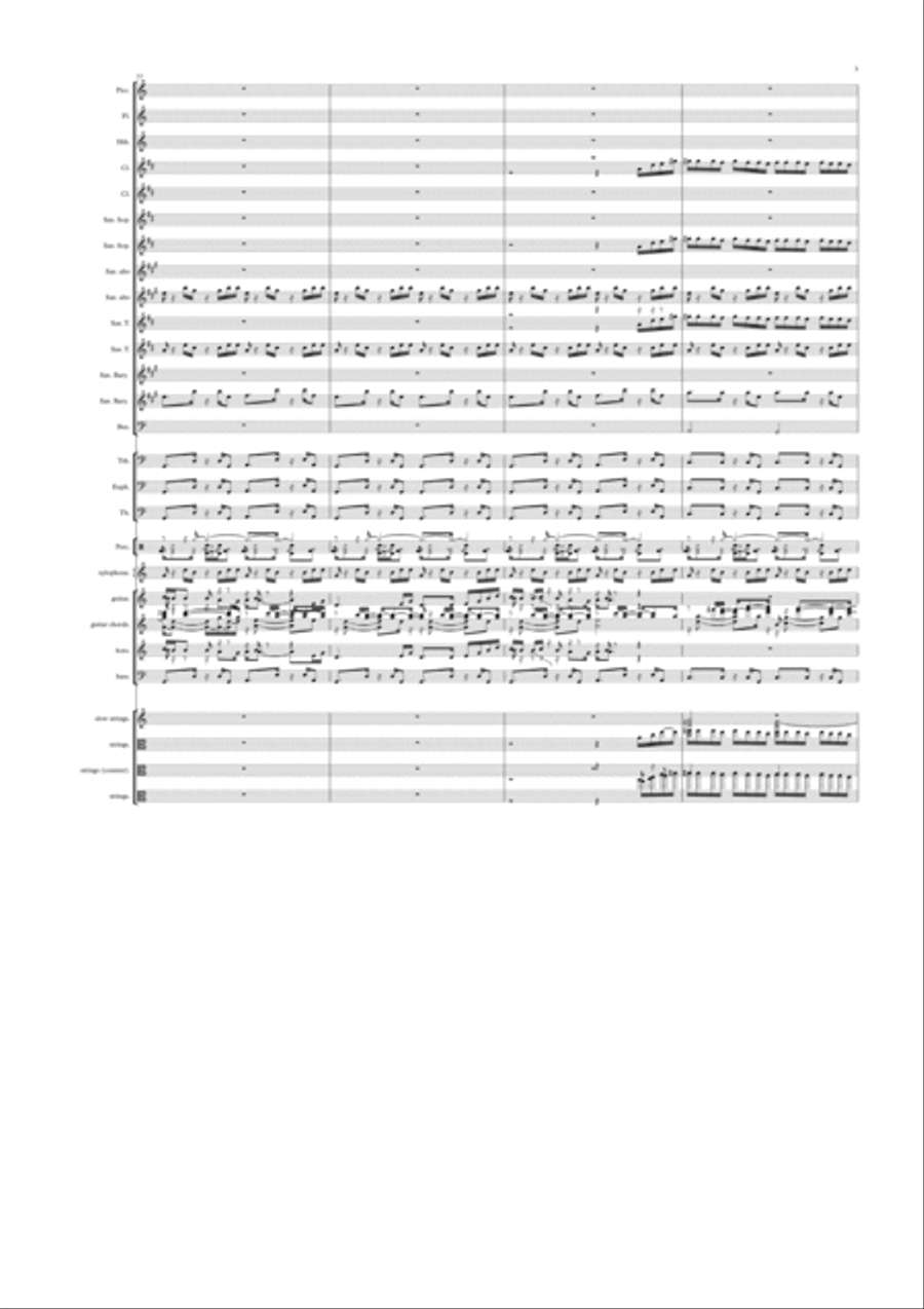 The Power Of The Magic The Power Of The Magic Large Ensemble scores gallery preview page 3