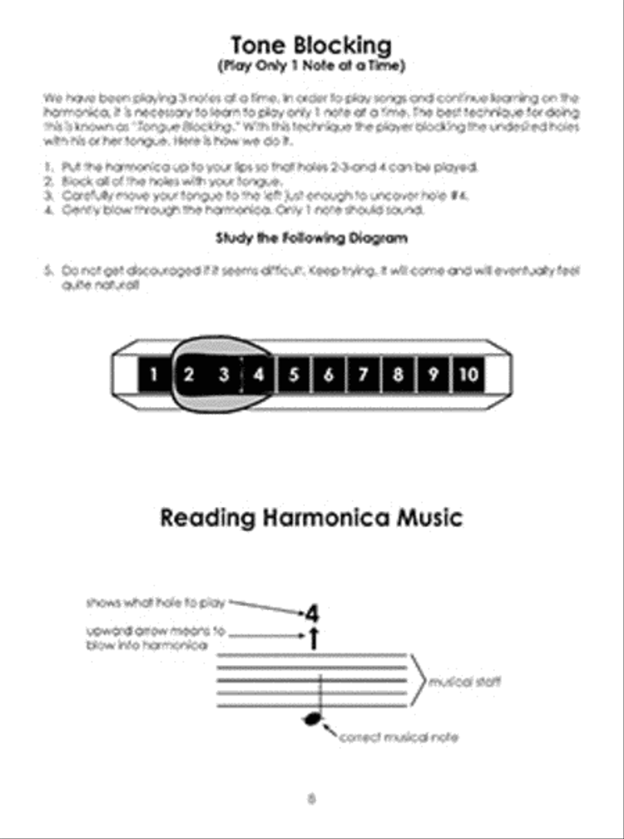 Children's Harmonica Method Harmonica scores gallery preview page 3