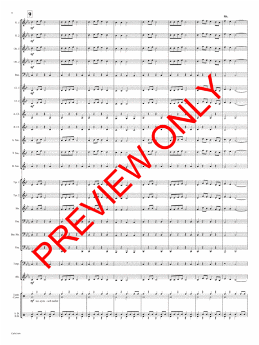 Synergos Synergos Concert Band scores gallery preview page 5