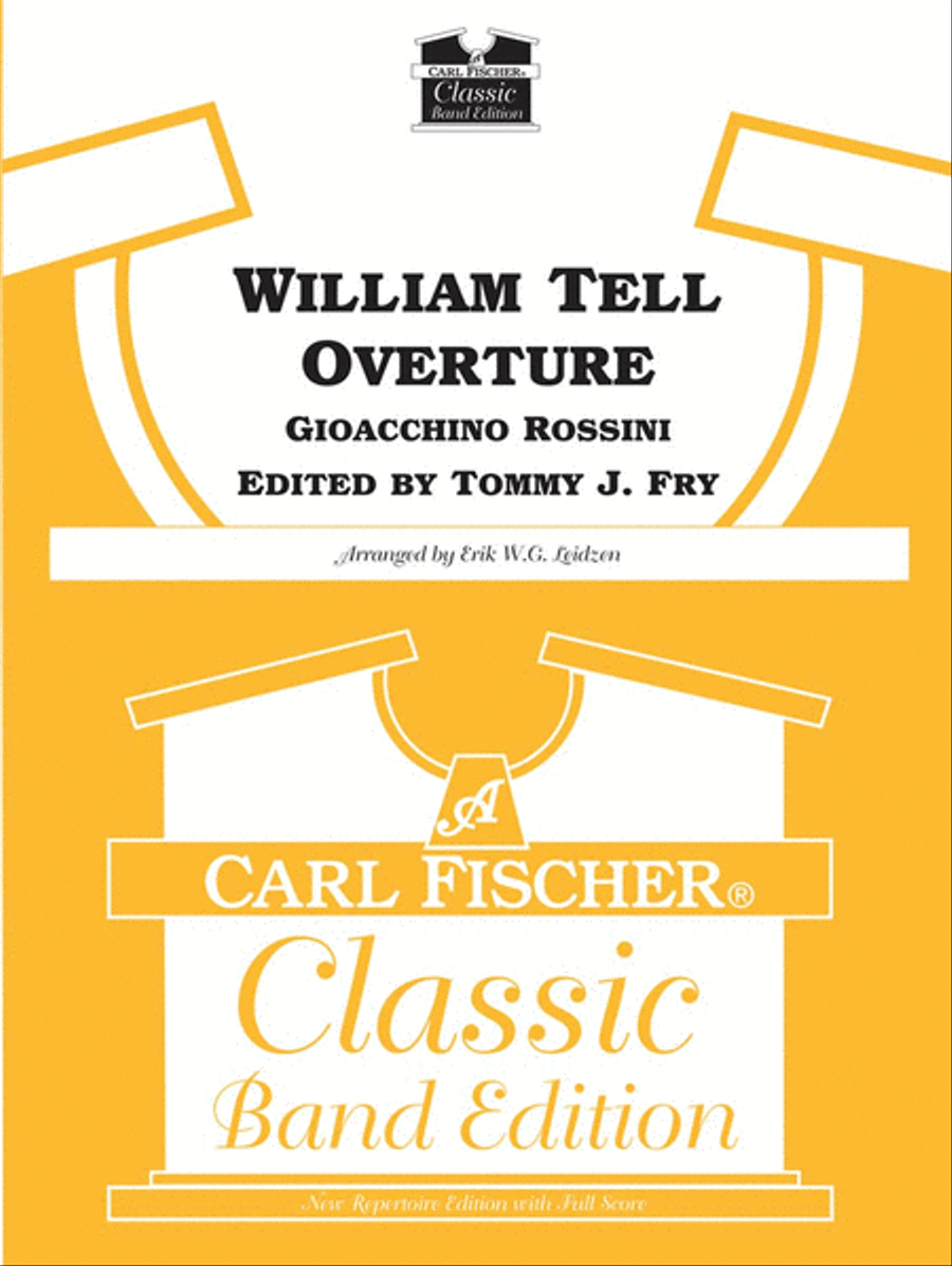 William Tell Overture Concert Band scores gallery preview page 1