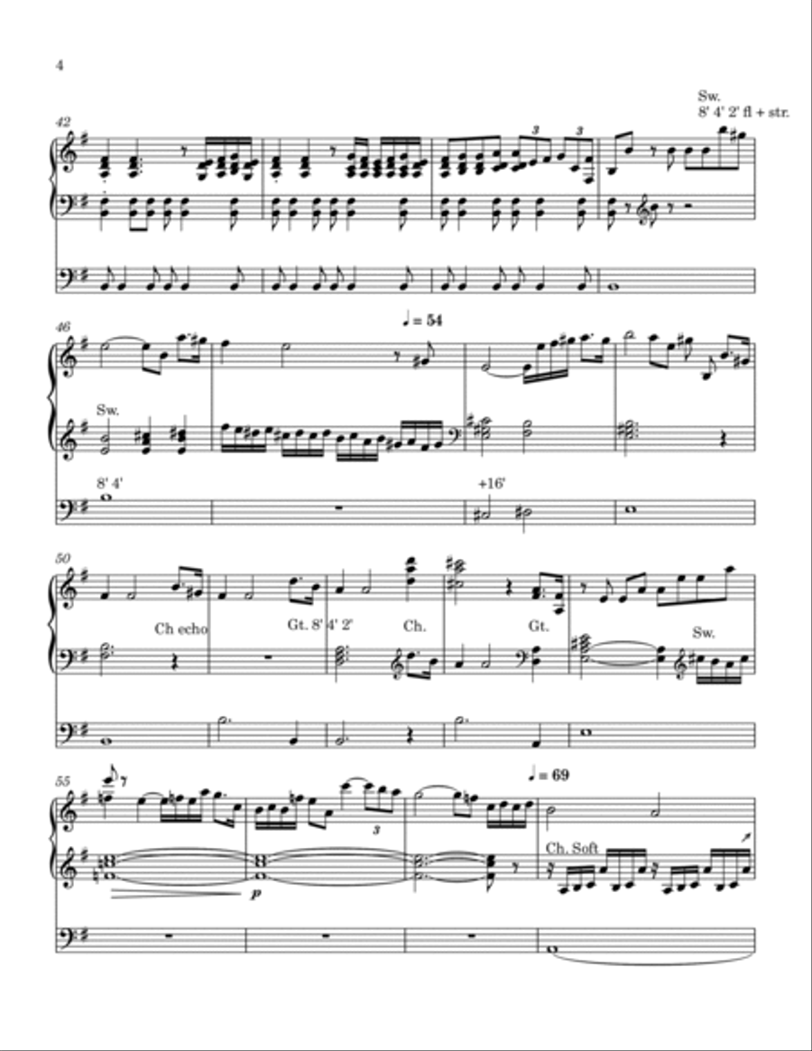 An American Symphony Organ Solo scores gallery preview page 4