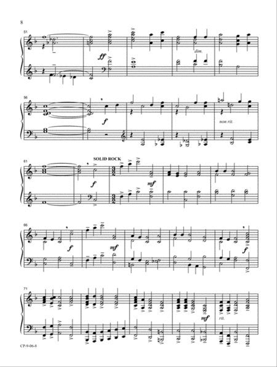 The Church Pianist's Library, Vol. 1 Piano Solo scores gallery preview page 6