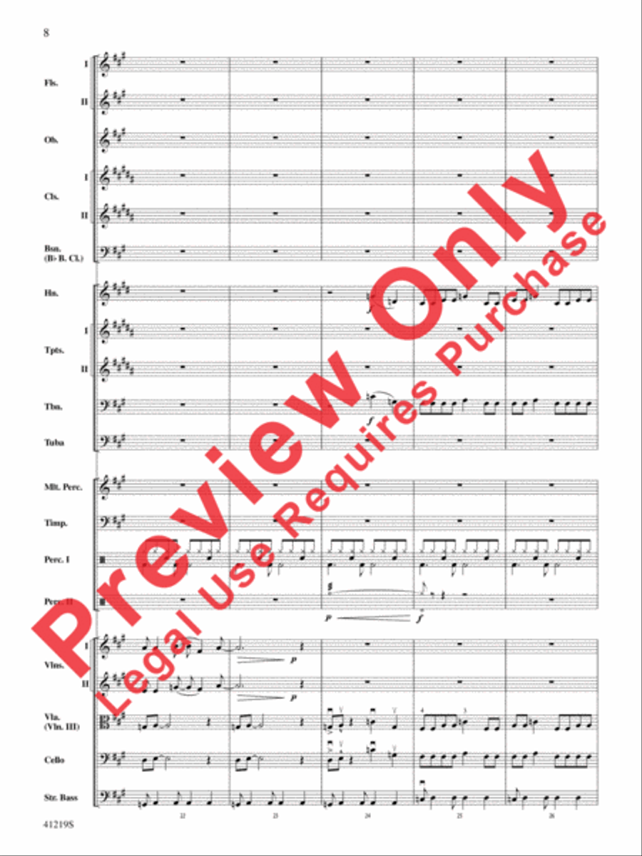 Led Zeppelin Reunion Full Orchestra scores gallery preview page 9