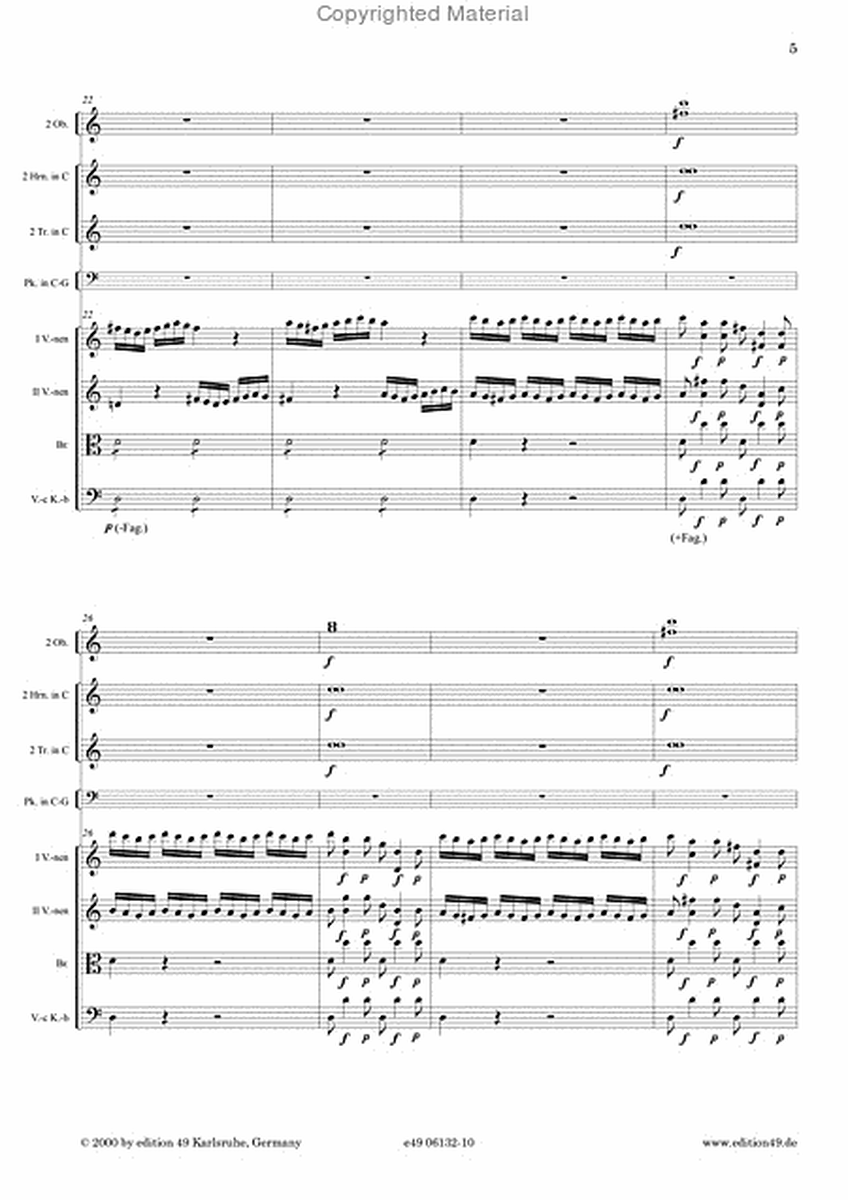 Sinfonie in C-Dur, KV 208 und 213c