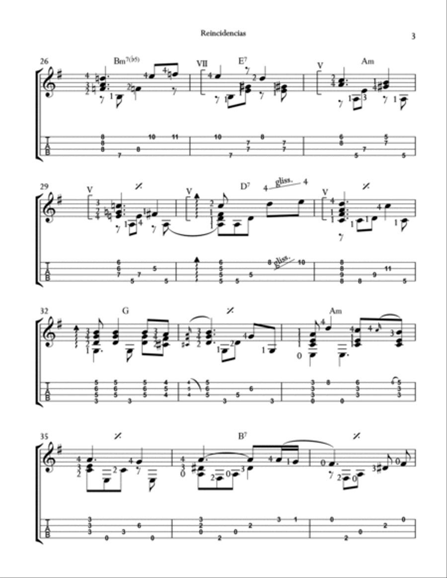 Reincidencias Ukulele scores gallery preview page 3