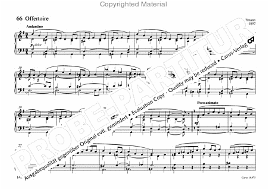 Freiburger Orgelbuch: Stammteil Organ Solo scores gallery preview page 149