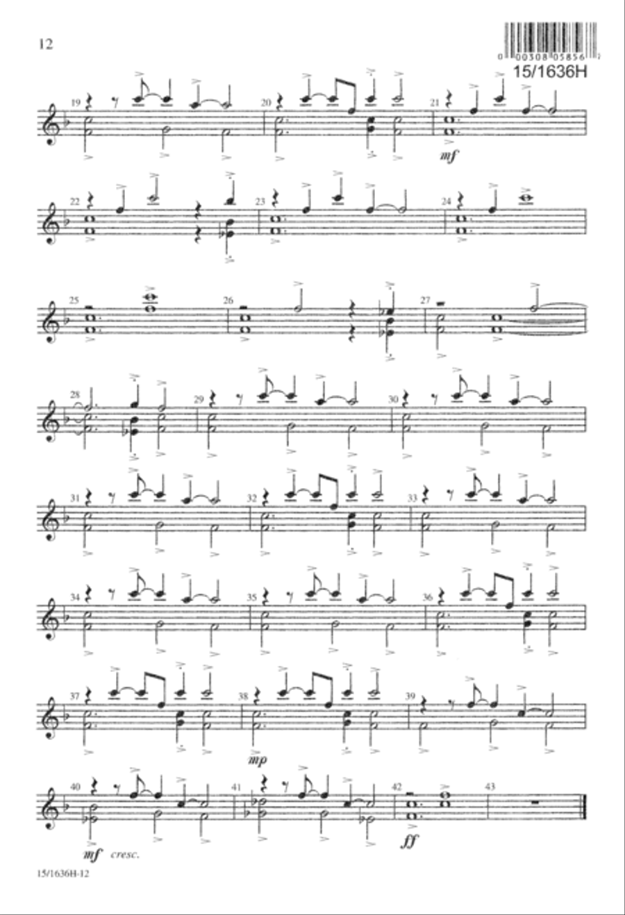 Irish Carol Irish Carol 4-Part scores gallery preview page 13