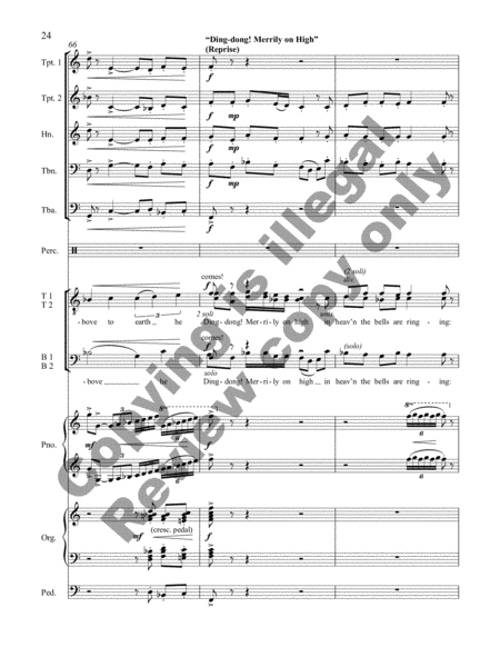 Christmas Intrada (TTBB Brass Version Score)