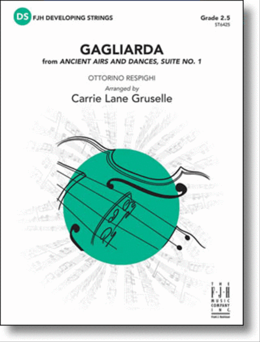 Gagliarda String Orchestra scores gallery preview page 1