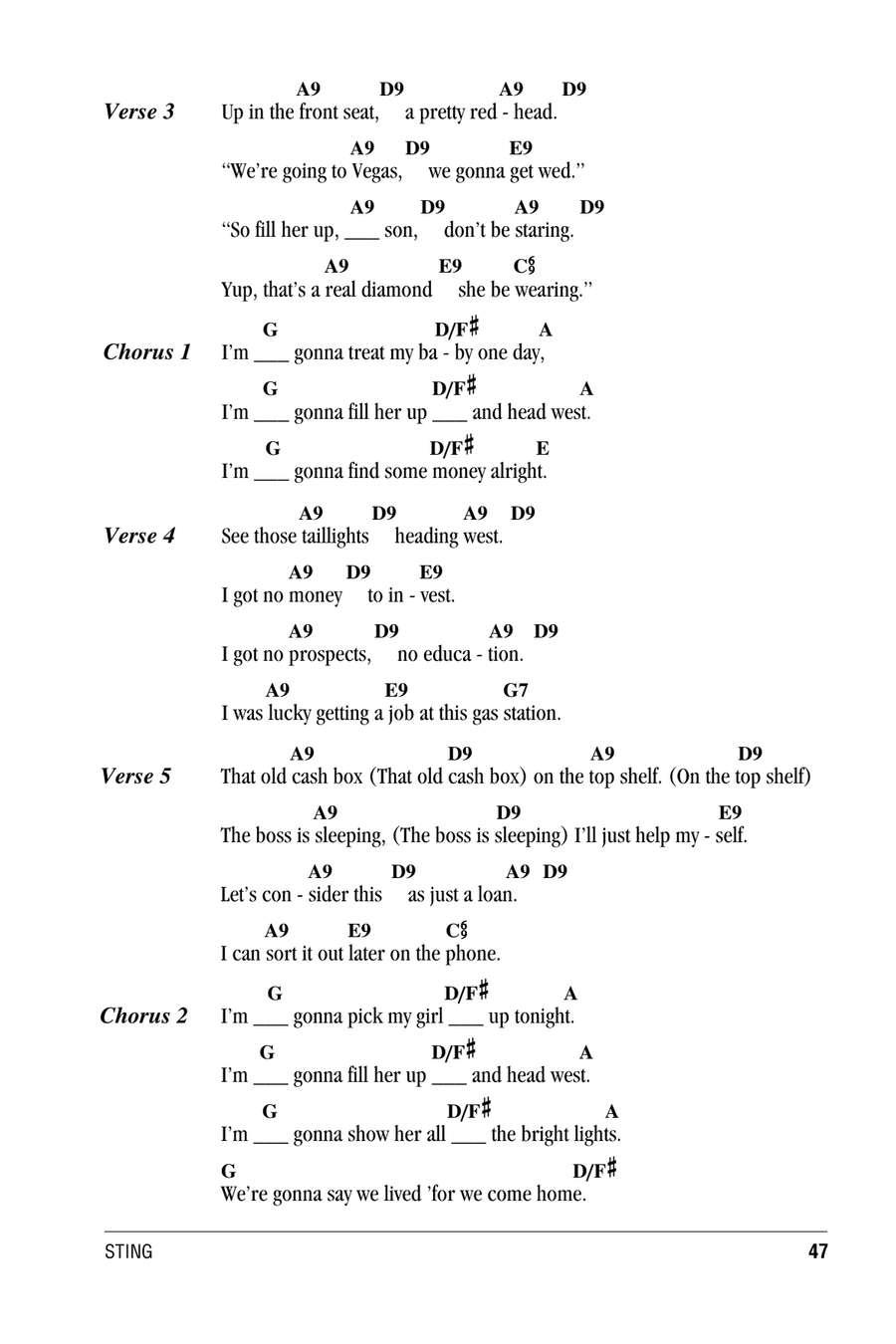 Fill Her Up Fill Her Up Acoustic Guitar scores gallery preview page 2