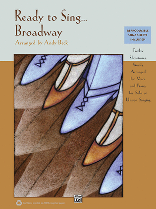 Book cover for Ready to Sing . . . Broadway