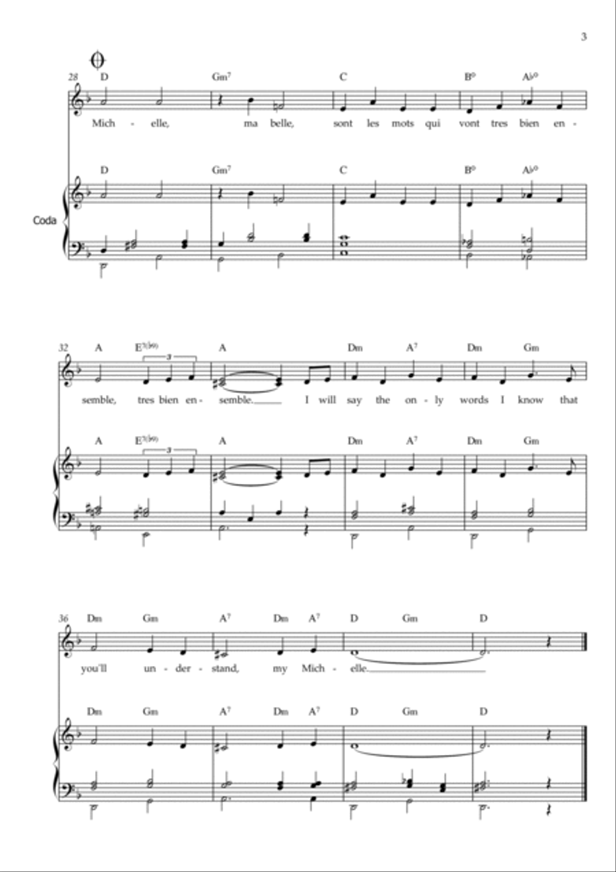 Michelle Voice scores gallery preview page 3