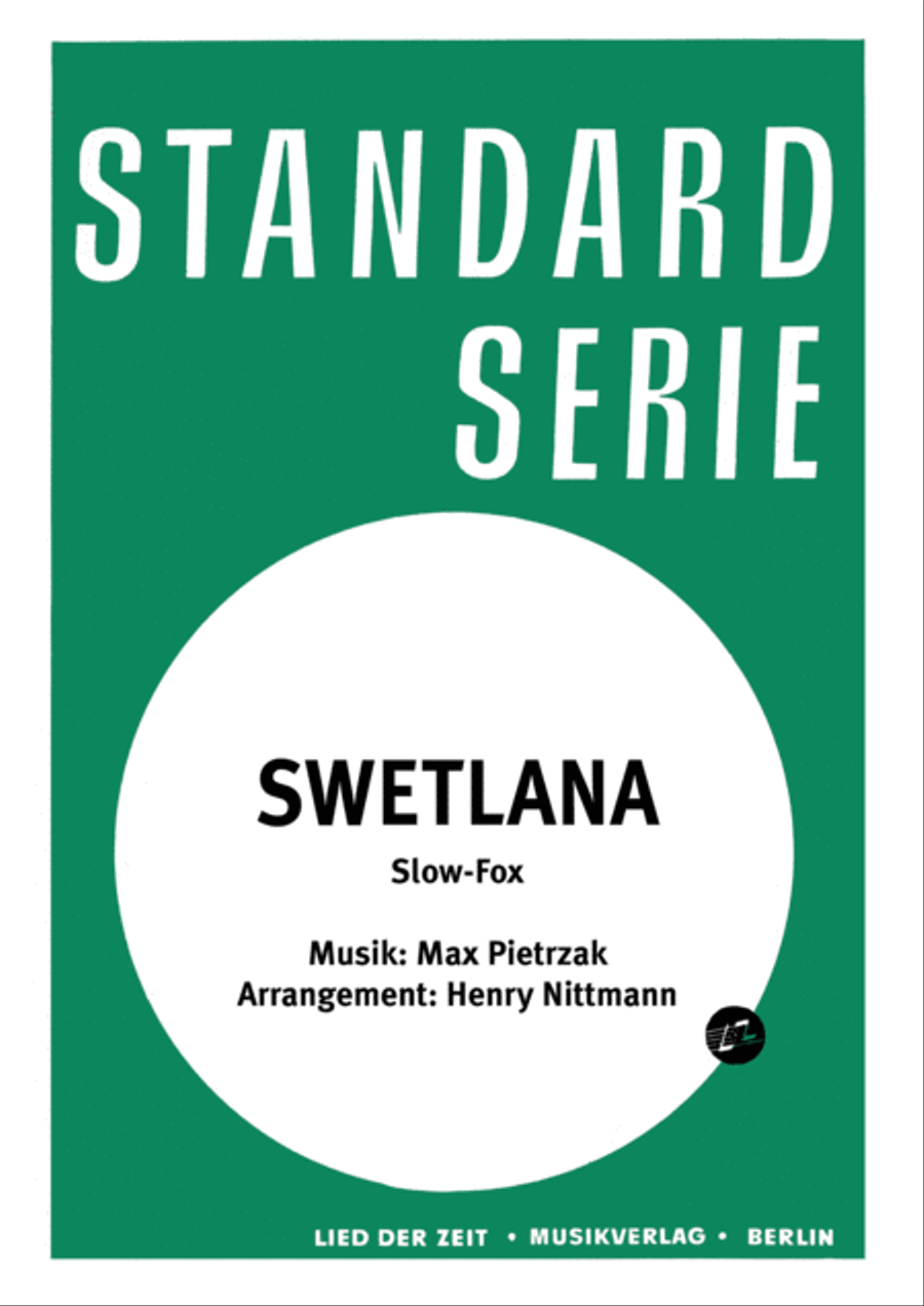 Swetlana Swetlana Tenor Saxophone scores gallery preview page 1