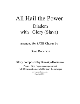 All Hail the Power (Diadem) with Glory (Slava)
