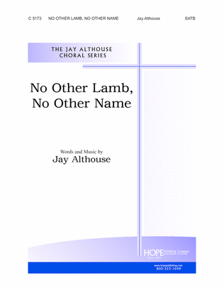 Book cover for No Other Lamb, No Other Name