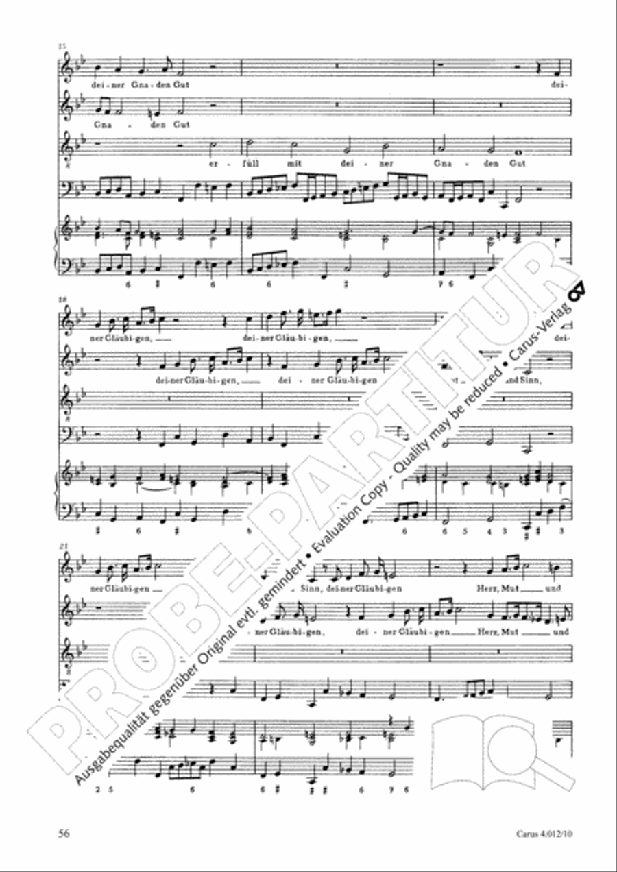 Opella Nova I. Teil 1618 Opella Nova I. Teil 1618 Collection / Songbook scores gallery preview page 57