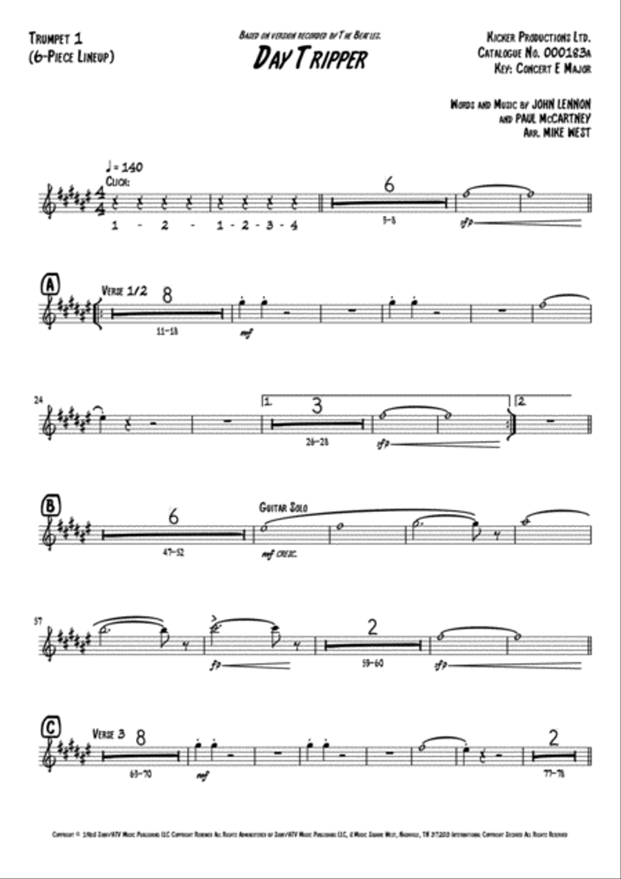Day Tripper Day Tripper Small Ensemble scores gallery preview page 2